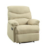 ACME Arcadia Beige Microfiber Motion Recliner Model 00626