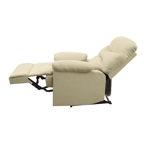 ACME Arcadia Beige Microfiber Motion Recliner Model 00626