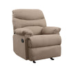 ACME Arcadia Light Brown Microfiber Motion Recliner Model 00627