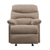 ACME Arcadia Light Brown Microfiber Motion Recliner Model 00627