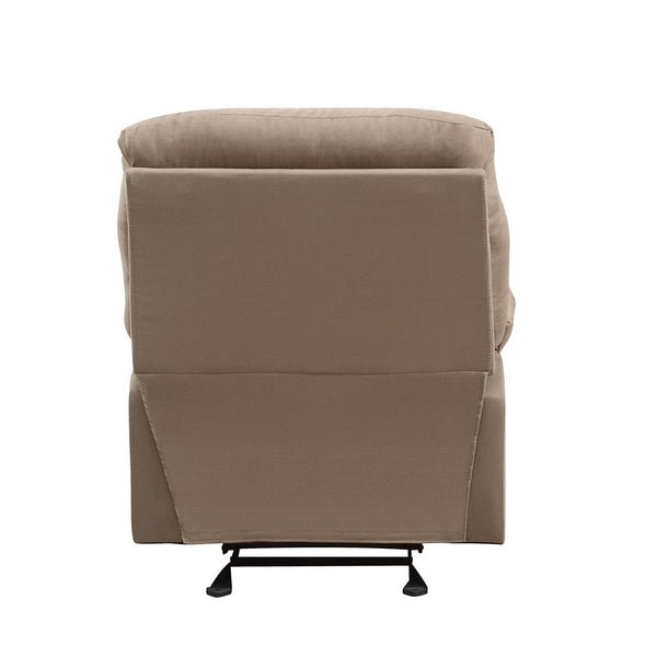 ACME Arcadia Light Brown Microfiber Motion Recliner Model 00627