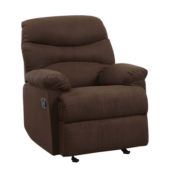 ACME Arcadia Chocolate Microfiber Motion Recliner Model 00632W