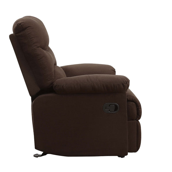 ACME Arcadia Chocolate Microfiber Motion Recliner Model 00632W