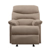 ACME Arcadia Light Brown Microfiber Motion Glider Recliner Model 00634