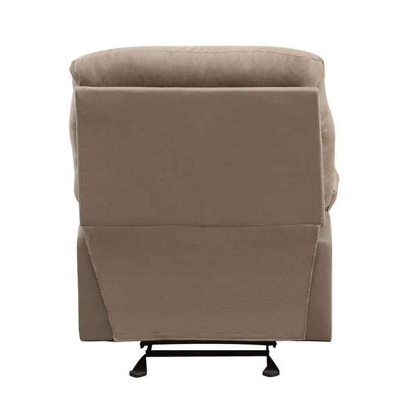 ACME Arcadia Light Brown Microfiber Motion Glider Recliner Model 00634