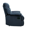 ACME Arcadia Blue Woven Fabric Motion Recliner Model 00700