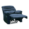 ACME Arcadia Blue Woven Fabric Motion Recliner Model 00700