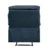 ACME Arcadia Blue Woven Fabric Motion Recliner Model 00700