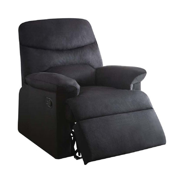 ACME Arcadia Black Woven Fabric Motion Recliner Model 00701