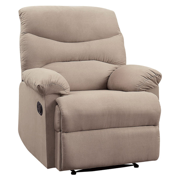 ACME Arcadia Beige Woven Fabric Motion Recliner Model 00702