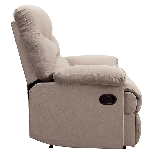 ACME Arcadia Beige Woven Fabric Motion Recliner Model 00702
