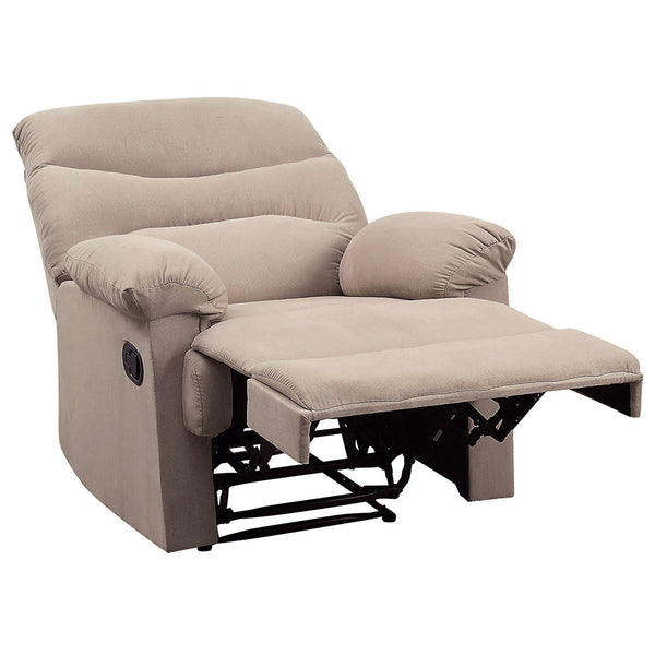 ACME Arcadia Beige Woven Fabric Motion Recliner Model 00702