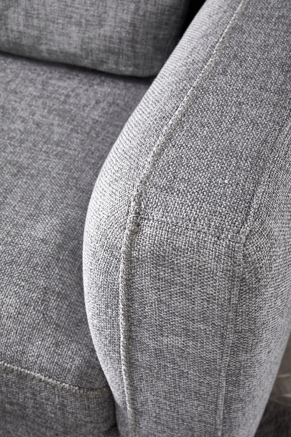 Divani Casa Beaman Modern Grey Fabric Sofa Set Model VGMB-C021-SOFA-SET-GRY