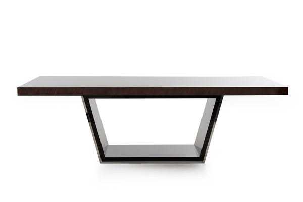 Modrest Christa Modern Ebony High Gloss Dining Table Model VGHB220T