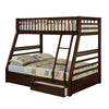 ACME Jason Espresso Bunk Bed(Twin | Full)Model 02020W