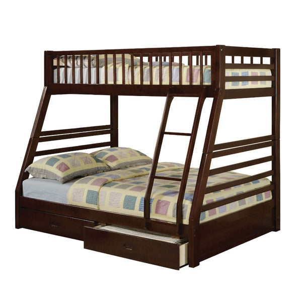 ACME Jason Espresso Bunk Bed(Twin | Full)Model 02020W