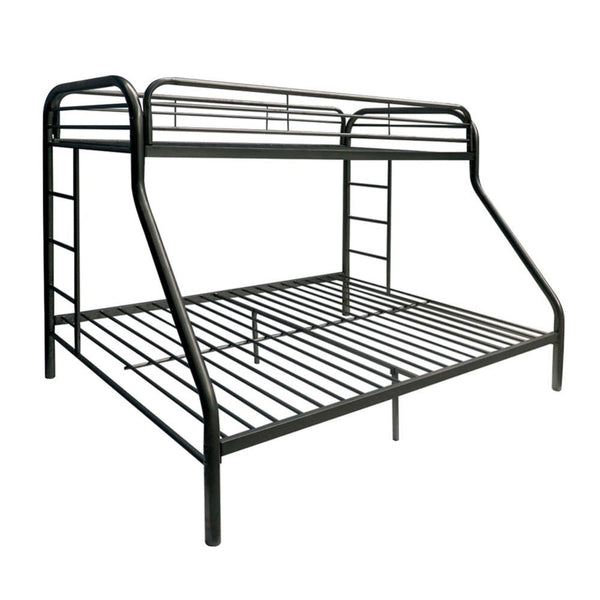 ACME Tritan Black Bunk Bed (T XL/Q) Model 02052BK