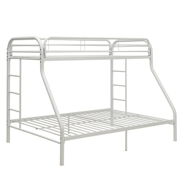ACME Tritan White Bunk Bed (T XL/Q) Model 02052WH