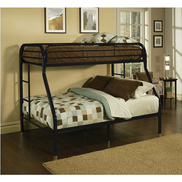 ACME Tritan Black Bunk Bed(Twin | Full)Model 02053BK