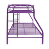 ACME Tritan Purple Bunk Bed(Twin | Full)Model 02053PU