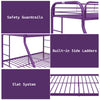 ACME Tritan Purple Bunk Bed(Twin | Full)Model 02053PU