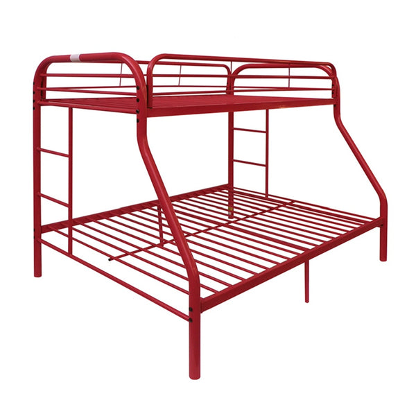 ACME Tritan Red Bunk Bed(Twin | Full)Model 02053RD