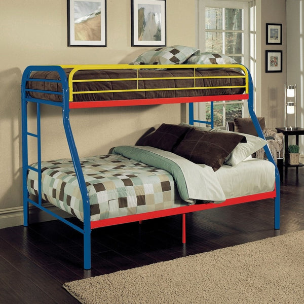 ACME Tritan Rainbow Bunk Bed(Twin | Full)Model 02053RNB