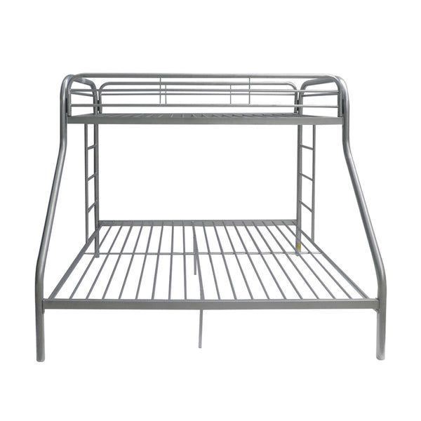 ACME Tritan Silver Bunk Bed(Twin | Full)Model 02053SI