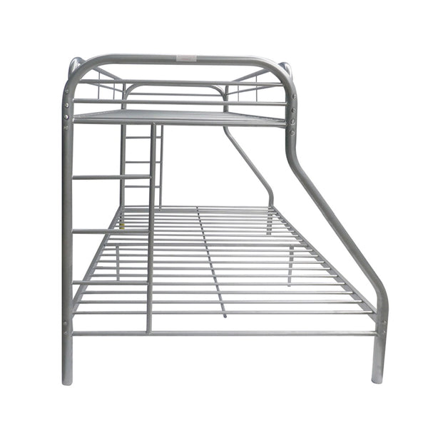 ACME Tritan Silver Bunk Bed(Twin | Full)Model 02053SI