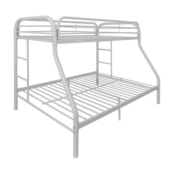 ACME Tritan White Bunk Bed(Twin | Full)Model 02053WH