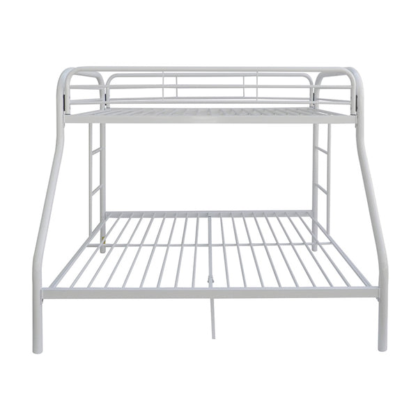 ACME Tritan White Bunk Bed(Twin | Full)Model 02053WH