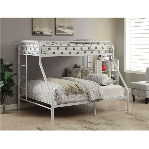 ACME Tritan White Bunk Bed(Twin | Full)Model 02053WH