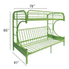 ACME Eclipse Green Futon Bunk Bed(Twin | Full)Model 02091W-GR