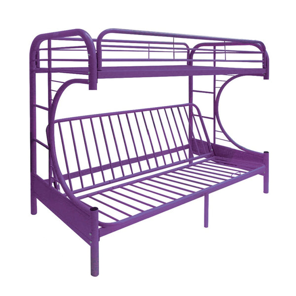 ACME Eclipse Purple Futon Bunk Bed(Twin | Full)Model 02091W-PU