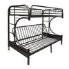 ACME Eclipse Black Futon Bunk Bed (T XL/Q) Model 02093BK