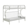 ACME Eclipse White Futon Bunk Bed (T XL/Q) Model 02093WH