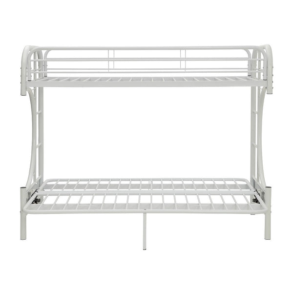 ACME Eclipse White Futon Bunk Bed (T XL/Q) Model 02093WH