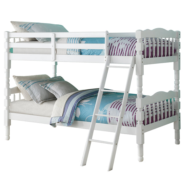 ACME Homestead White Bunk Bed (Twin | Twin)Model 02298