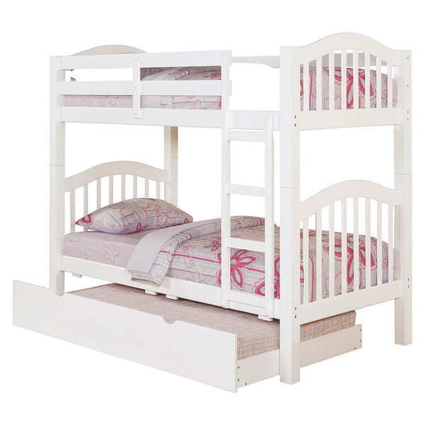 ACME Heartland White Bunk Bed (Twin | Twin)Model 02354