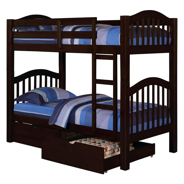 ACME Heartland Espresso Bunk Bed (Twin | Twin)Model 02554