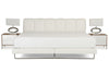 Heather Modern White Leather Bed Model VGKKB-259-WHT