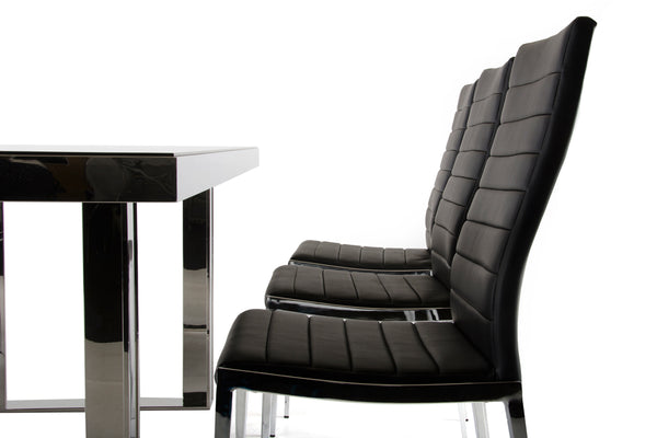 Courtland Modern Stainless Steel Dining Table