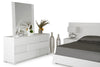 Monza Italian Modern White Dresser