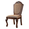 ACME Chateau De Ville Fabric & Cherry Side Chair (Set-2) Model 04077A