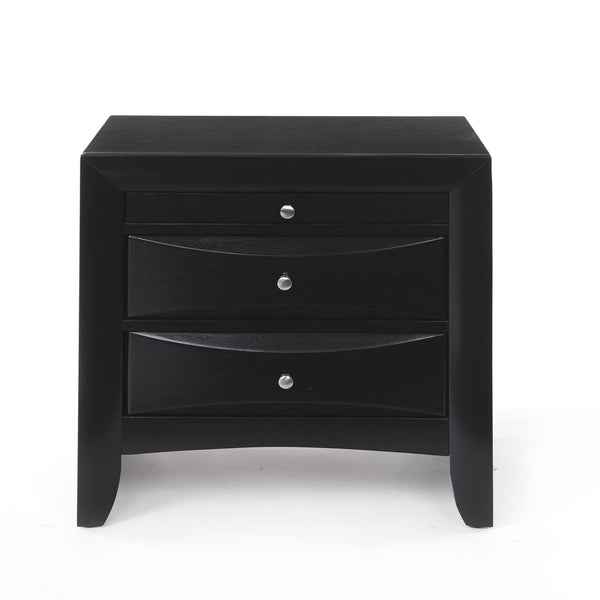 ACME Ireland Black Nightstand Model 04163