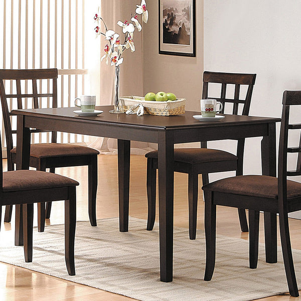 ACME Cardiff Espresso Dining Table Model 06850