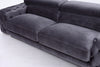 Divani Casa Trisha Modern Grey Fabric Loveseat Model VG2T-0766-LOVE-GRY