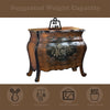 ACME Roma Oak & Antique Black Chest Model 09205