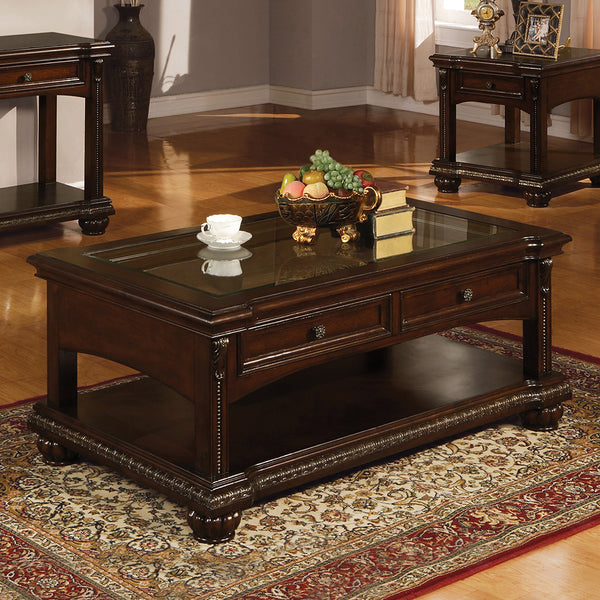 ACME Anondale Cherry Coffee Table Model 10322