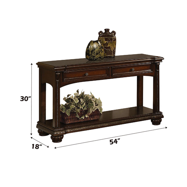 ACME Anondale Cherry Sofa Table Model 10324